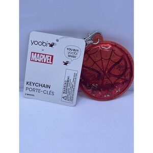 Spider-Man Keychain Universal Studios Japan Marvel Comics Keyring Key Ring‎ New